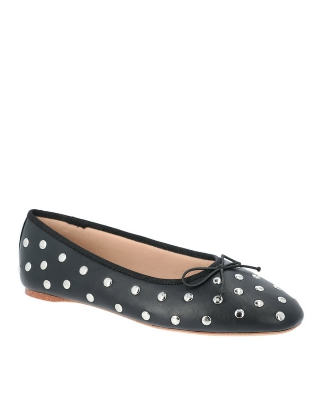 NWT Time and Tru Women's Studded Ballet Flat